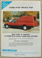 FORD P100 Pick Up TRUCK TOP By