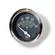 Oil temperature gauge 12v - temperature, 52mm