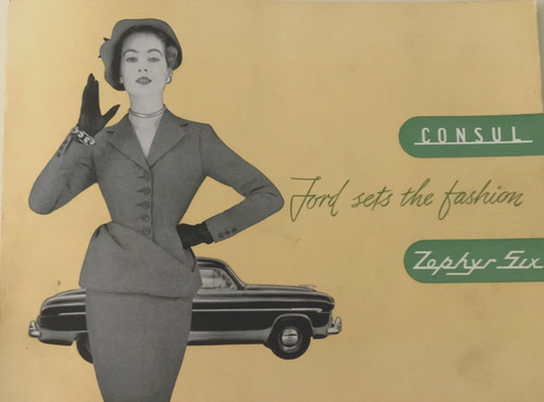 Ford consul mk1 zephyr - mk1, six