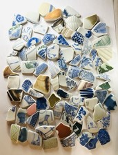 Sea Glass Sea Pottery Genuine