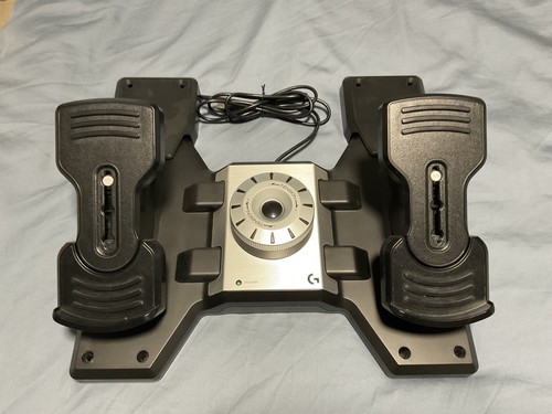 Logitech flight rudder - logitech,