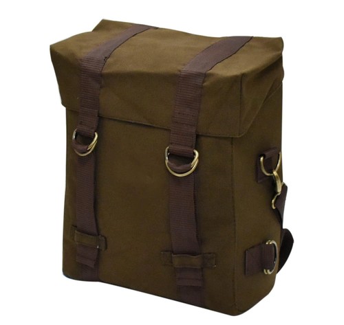 One side brown jute motorbike - brown,