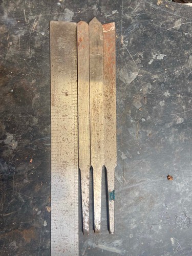 Marples woodturning chisels - 3x,