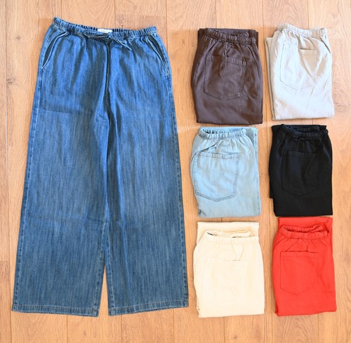 Loose wide leg - m&s, jeans