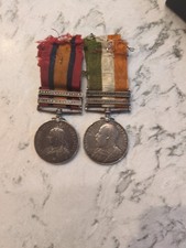6 Boer War WW1 WW2 Medal Group