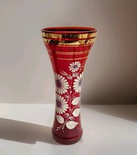 Bohemian ruby red - , vase