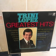 Trini Lopez: Greatest Hits! 12" Vinyl LP 1966 Very Good Condition