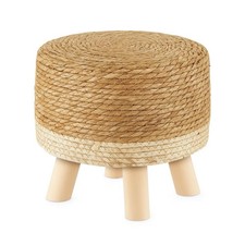 Rattan Garden Stool, Portable