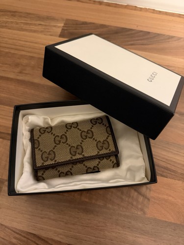 Gucci key wallet case with - case, 6
