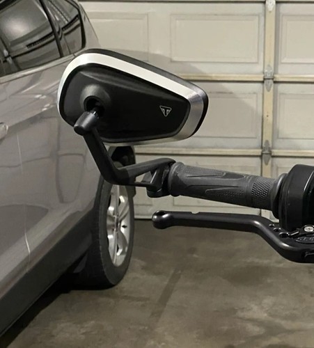 Bar end rearview - rearview, kit