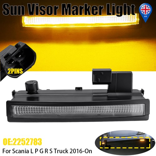 Led sun visor marker - visor,