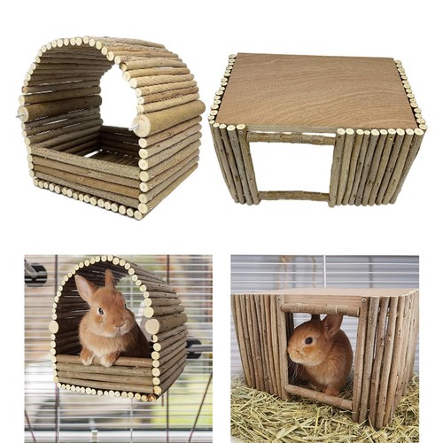 Wooden hamster hideout small - hideout,