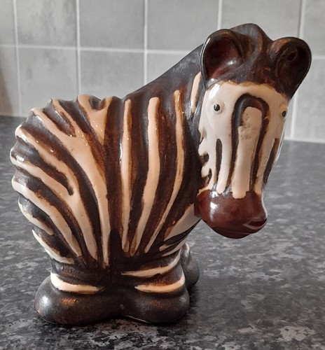 Ceramic stoneware zebra - ceramic/stoneware,