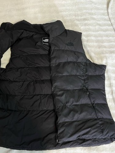 Men the north face vest - face, black