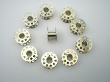 10 TOYOTA DOMESTIC SEWING MACHINE METAL BOBBINS ALSO FIT OTHER MAKES & MODELS
