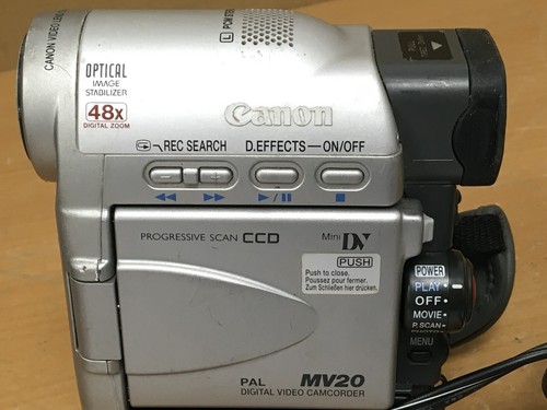 Canon mv20 minidv handheld - canon,