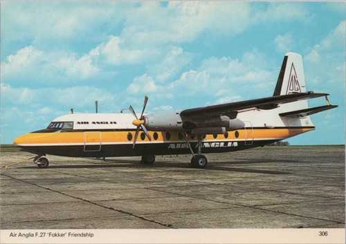 Air anglia fokker 27 - air, f.27