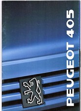 Peugeot 405 Saloon 1988-89 UK