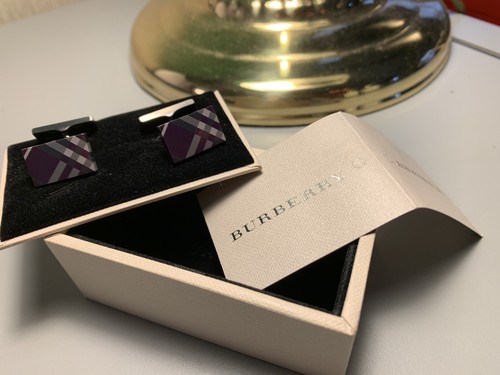 Burberry mens square plum - square,