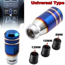 3" Burnt Blue Universal Car 5 Speed Gear Shift Lever Manual Knob Shifter Stick