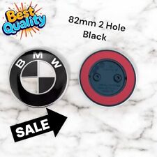 82MM BLK 2 HOLES BMWW