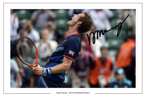 Andy murray tennis - tennis, signed