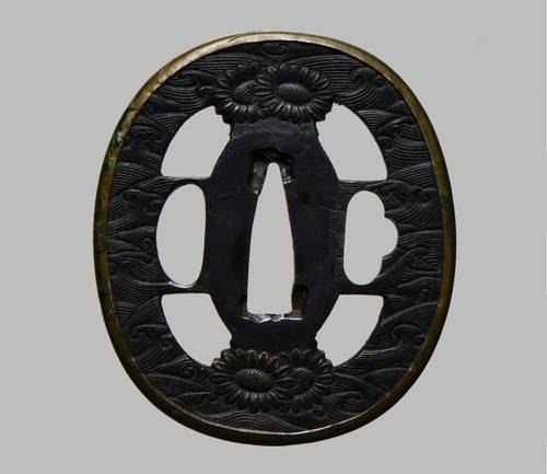 Tsuba edo bushu kinko - -,