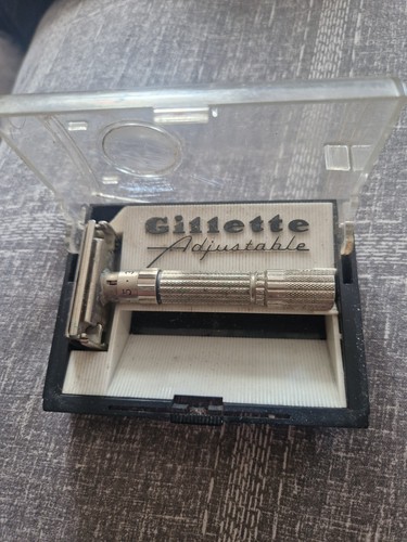 Gillette adjustable razor - gillette,