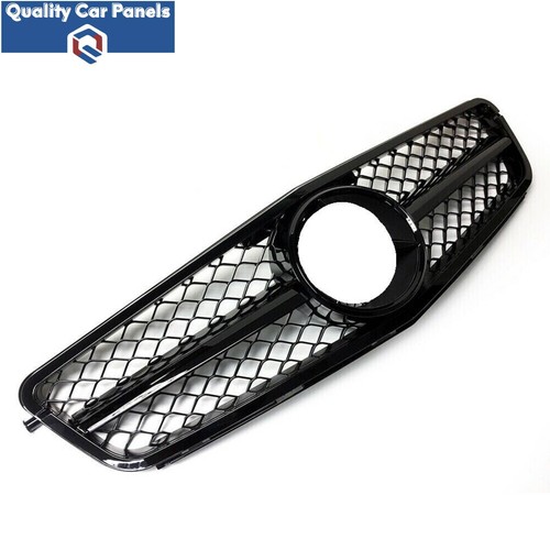 Front main grille gloss - gloss, black