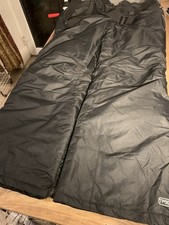 New With Tags Men's Trespass Technical Black Ski Trousers TP50 W43-45 L30 3XL