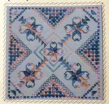 HARDANGER WITH A HEART EMBROIDERY PATTERN ROSALYN WATEMO DESIGNS