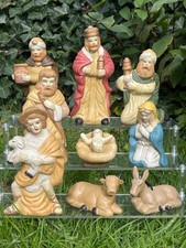Vintage Nativity Ornaments