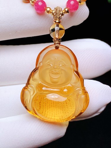 Natural citrine big belly - natural,