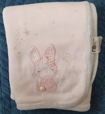 Mothercare pink jersey blanket