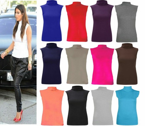 Ladies sleeveless turtle - ladies,