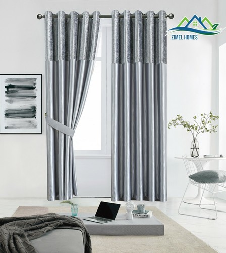 Crushed velvet band - crushed, curtains