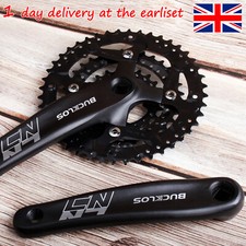 MTB Bike Triple Crankset 170mm 22 24 32 42 44t Chainring Crank for Shimano 7-11s