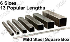 Mild Steel SQUARE Box Section
