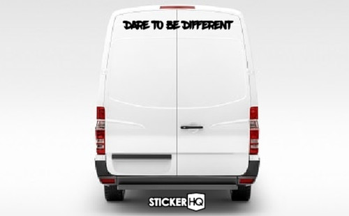 Dare different - dare, be