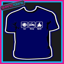 EAT SLEEP QUAD BIKE BIKING TSHIRT