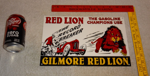 Vintage gilmore red lion - red,