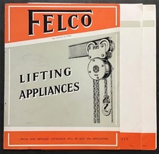 FELCO Lifting Appliances 1953 Sales Brochure