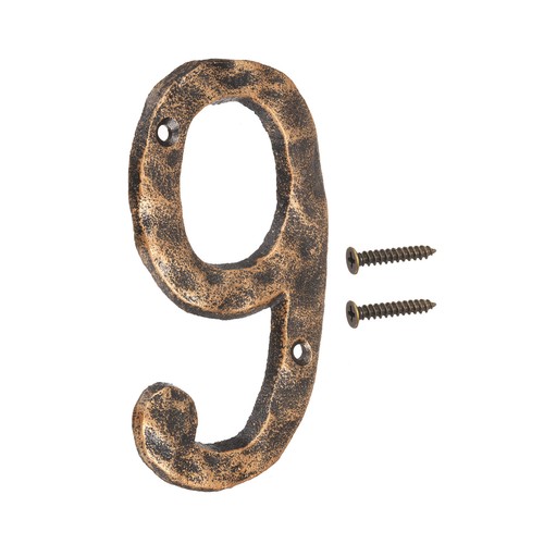 House numbers and letters - numbers, 6