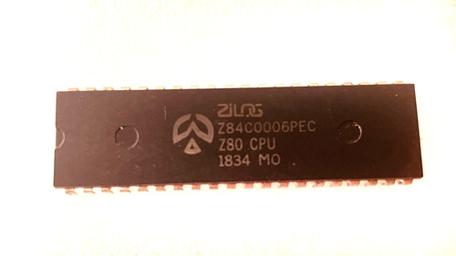 Zilog z80 cpu z84c0006pec - z80,