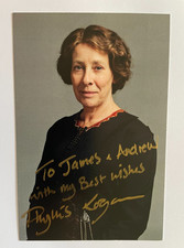 Phyllis Logan - Downton Abbey - Original Hand Signed Autograph