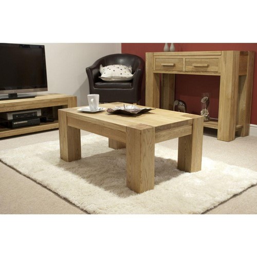 Solid oak small coffee - small, table