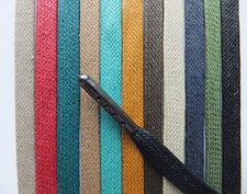 Metal Tipped Flat Shoelaces