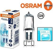 2X OSRAM OVEN HALOPIN 25W G9