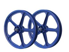 SKYWAY Tuff II Wheelset Blue 20" - New with slight mark
