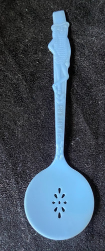 Vintage peanut plastic blue - vintage,